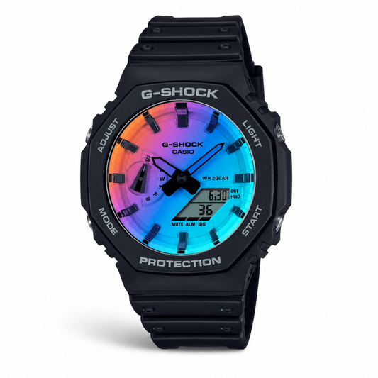 Casio G-Shock GA-2100 « Black Iridescent »