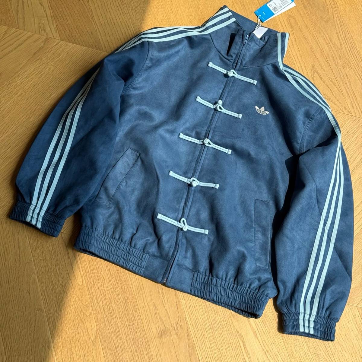 Adidas Originals Chinese Jacket – Navy Blue