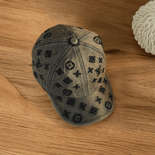 Casquette Louis Vuitton Monogram Denim Washed