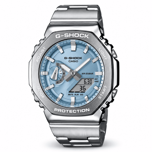G-SHOCK GM-2100 – Silver Ice Blue